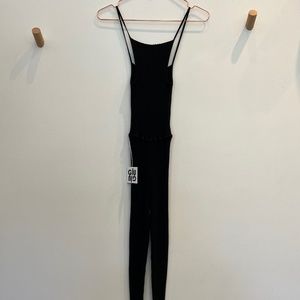 Giu Giu Nonna Unitard Jumpsuit Black